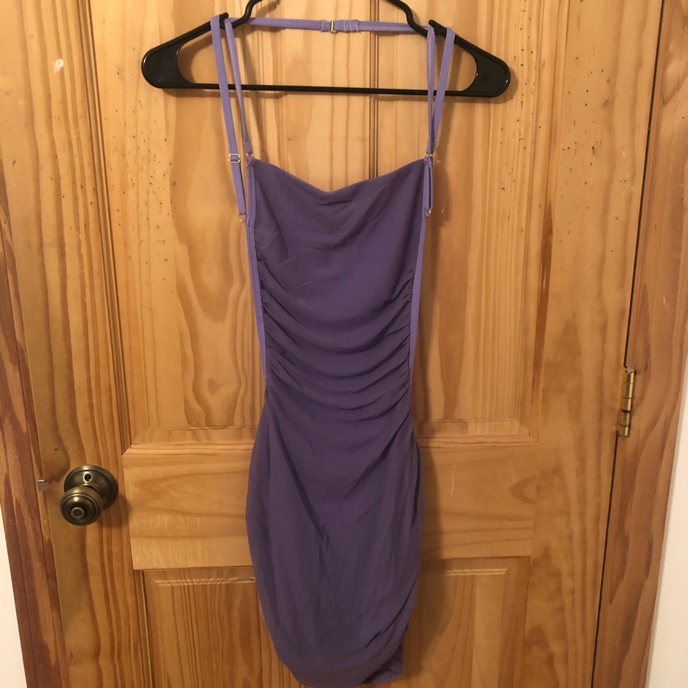Lavender Tick Tock Dress